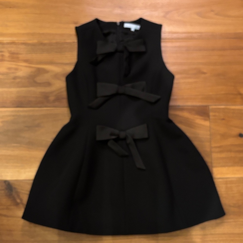 Hill House Black Dress with Bow Details XS